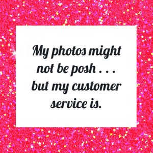 My customer service is top-notch -- I 💗 my customers